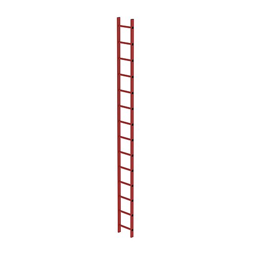 Schachtleiter GFK 300mm Lichte Weite 14 Sprossen 64014 Schachtleiter GFK 300mm Lichte Weite 14 Sprossen
