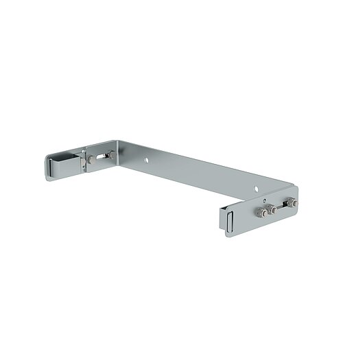 Wandhalter U-Bügel, verstellbar 165-205mm, Stahl verzinkt 63263 Wandhalter U-Bügel, verstellbar 165-205mm, Stahl verzinkt