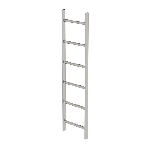 Schachtleiter Edelstahl V4A 400mm Lichte Weite 6 Sprossen 63006 Schachtleiter Edelstahl V4A 400mm Lichte Weite 6 Sprossen