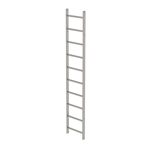 Leiterteil Edelstahl 10 Sprossen 68265 Leiterteil Edelstahl 10 Sprossen