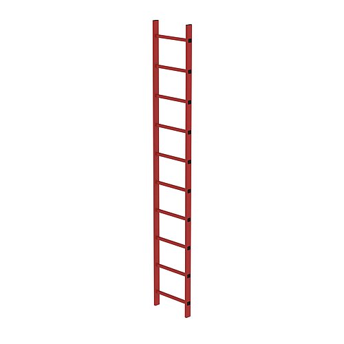 Schachtleiter GFK 400mm Lichte Weite 10 Sprossen 64110 Schachtleiter GFK 400mm Lichte Weite 10 Sprossen