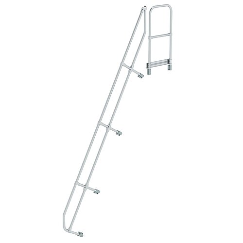 Zweiter Handlauf für Treppe mit Plattform 60° 13 Stufen 600593 Zweiter Handlauf für Treppe mit Plattform 60° 13 Stufen