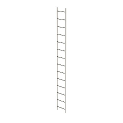 Schachtleiter Edelstahl V4A 400mm Lichte Weite 14 Sprossen 63014 Schachtleiter Edelstahl V4A 400mm Lichte Weite 14 Sprossen