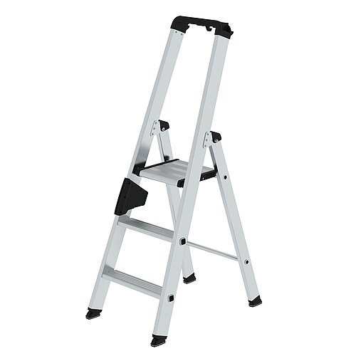 Stufen-Stehleiter einseitig begehbar 3 Stufen 40103 Stufen-Stehleiter einseitig begehbar 3 Stufen