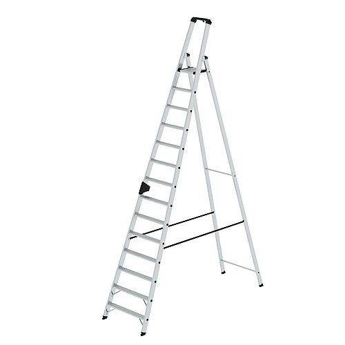 Stufen-Stehleiter einseitig begehbar 14 Stufen