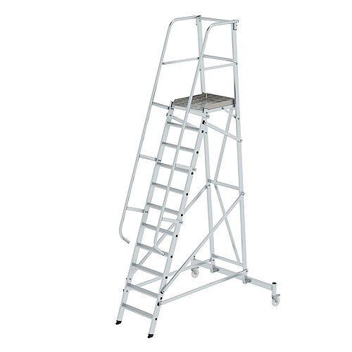 Plattformleiter fahrbar 11 Stufen 52511 Plattformleiter fahrbar 11 Stufen