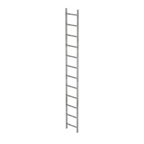 Schachtleiter Stahl feuerverzinkt 400mm Lichte Weite 12 Sprossen 61012 Schachtleiter Stahl feuerverzinkt 400mm Lichte Weite 12 Sprossen