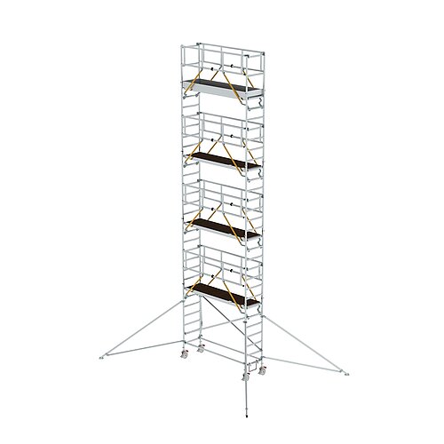 Rollgerüst SG 0,75 x 2,45 m mit Ausleger Plattformhöhe 8,39 m