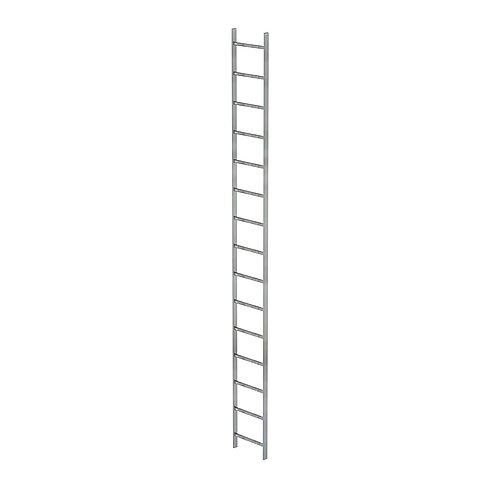 Schachtleiter Stahl feuerverzinkt 400mm Lichte Weite 15 Sprossen 61015 Schachtleiter Stahl feuerverzinkt 400mm Lichte Weite 15 Sprossen