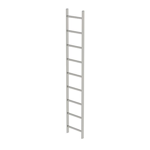 Schachtleiter Edelstahl V4A 400mm Lichte Weite 9 Sprossen 63009 Schachtleiter Edelstahl V4A 400mm Lichte Weite 9 Sprossen