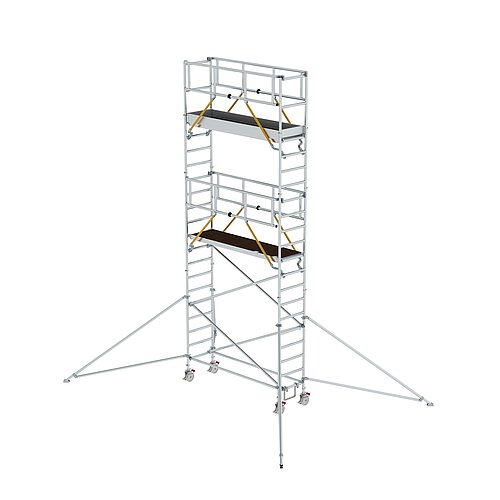 Rollgerüst SG 0,75 x 2,45 m mit Ausleger Plattformhöhe 5,59 m
