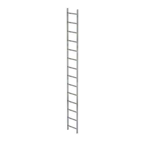 Schachtleiter Stahl feuerverzinkt 400mm Lichte Weite 14 Sprossen 61014 Schachtleiter Stahl feuerverzinkt 400mm Lichte Weite 14 Sprossen