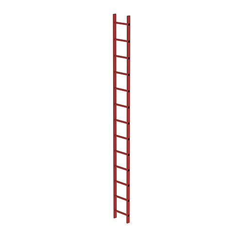 Schachtleiter GFK 300mm Lichte Weite 13 Sprossen 64013 Schachtleiter GFK 300mm Lichte Weite 13 Sprossen
