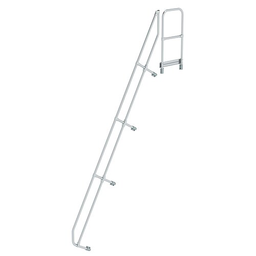 Zweiter Handlauf für Treppe mit Plattform 60° 15 Stufen 600595 Zweiter Handlauf für Treppe mit Plattform 60° 15 Stufen