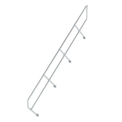 Zweiter Handlauf für Treppe 45° 13 Stufen