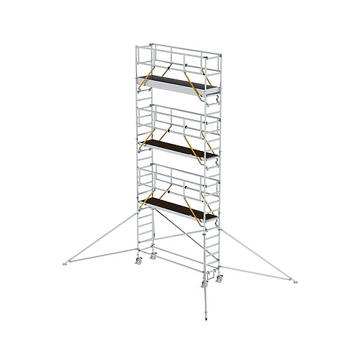 Rollgerüst SG 0,75 x 3,0 m mit Ausleger Plattformhöhe 6,43 m