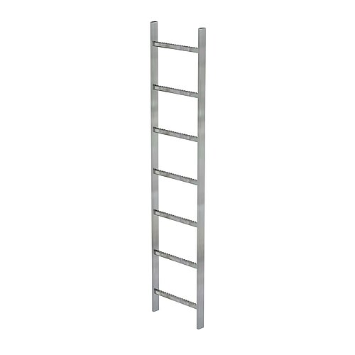 Schachtleiter Stahl feuerverzinkt 400mm Lichte Weite 7 Sprossen 61007 Schachtleiter Stahl feuerverzinkt 400mm Lichte Weite 7 Sprossen