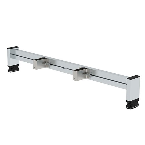 Nachrüst-Traverse mit nivello®-Leiterschuh Breite 0,93 m mit Holmhöhe 73 mm 30366 Nachrüst-Traverse mit nivello®-Leiterschuh Breite 0,93 m mit Holmhöhe 73 mm