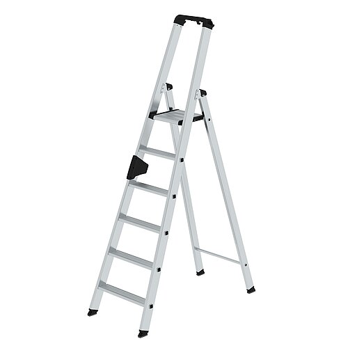 Stufen-Stehleiter einseitig begehbar 6 Stufen 40106 Stufen-Stehleiter einseitig begehbar 6 Stufen