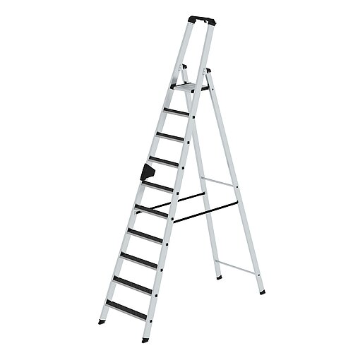 Stufen-Stehleiter einseitig begehbar mit clip-step R13 10 Stufen 41630 Stufen-Stehleiter einseitig begehbar mit clip-step R13 10 Stufen