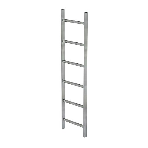 Schachtleiter Stahl feuerverzinkt 400mm Lichte Weite 6 Sprossen 61006 Schachtleiter Stahl feuerverzinkt 400mm Lichte Weite 6 Sprossen