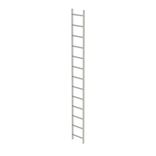 Schachtleiter Edelstahl V4A 400mm Lichte Weite 13 Sprossen 63013 Schachtleiter Edelstahl V4A 400mm Lichte Weite 13 Sprossen
