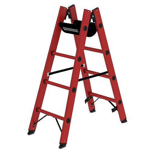 Sprossen-Stehleiter GFK 2x4 Sprossen 36404 Sprossen-Stehleiter GFK 2x4 Sprossen