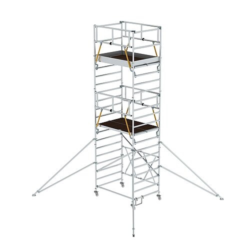 Klappgerüst SG 1,35 x 1,80 m mit Ausleger Plattformhöhe 5,16 m