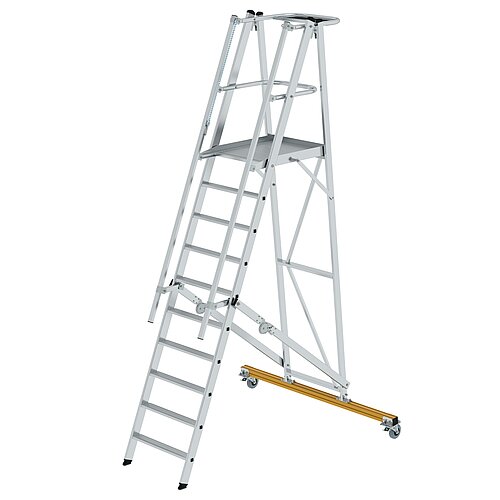Plattformleiter klappbar und fahrbar 10 Stufen 52310 Plattformleiter klappbar und fahrbar 10 Stufen