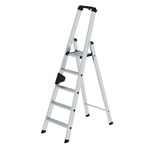 Stufen-Stehleiter einseitig begehbar 5 Stufen 40105 Stufen-Stehleiter einseitig begehbar 5 Stufen