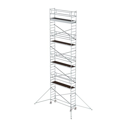 Rollgerüst 0,75 x 3,0 m mit Ausleger Plattformhöhe 9,35 m