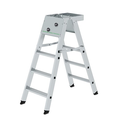 Sicherheits-Stufen-Stehleiter 2x3 Stufen 42720 Sicherheits-Stufen-Stehleiter 2x3 Stufen
