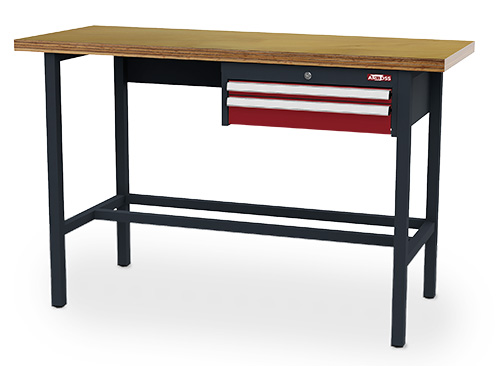 AMBOSS Arbeitstisch, BxTxH 1500x600x960 mm, 2 Schubladen