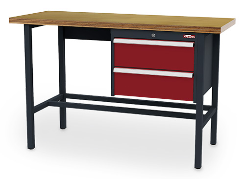 AMBOSS Arbeitstisch, BxTxH 1500x600x960 mm, 2 Schubladen