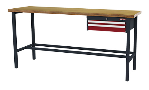 AMBOSS Arbeitstisch, BxTxH 2000x600x960 mm, 2 Schubladen