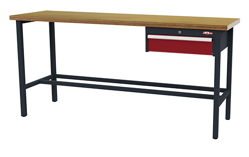 AMBOSS Arbeitstisch, BxTxH 2000x600x960 mm, 1 Schublade