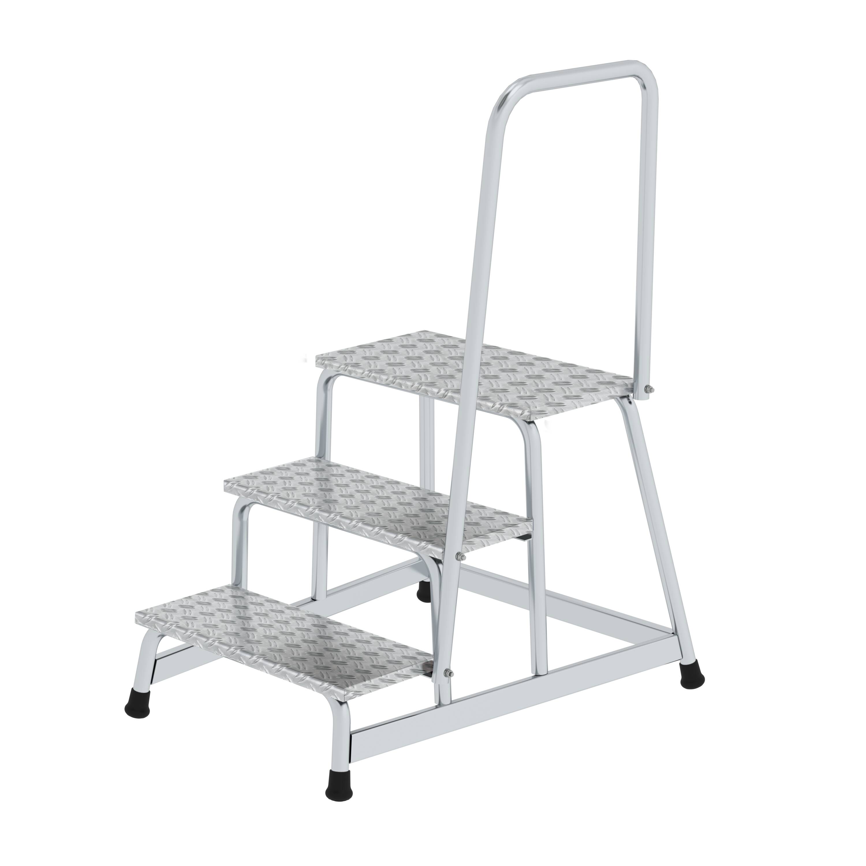Arbeitspodest starr mit Handlauf 3 Stufen 50043 Arbeitspodest starr mit Handlauf 3 Stufen