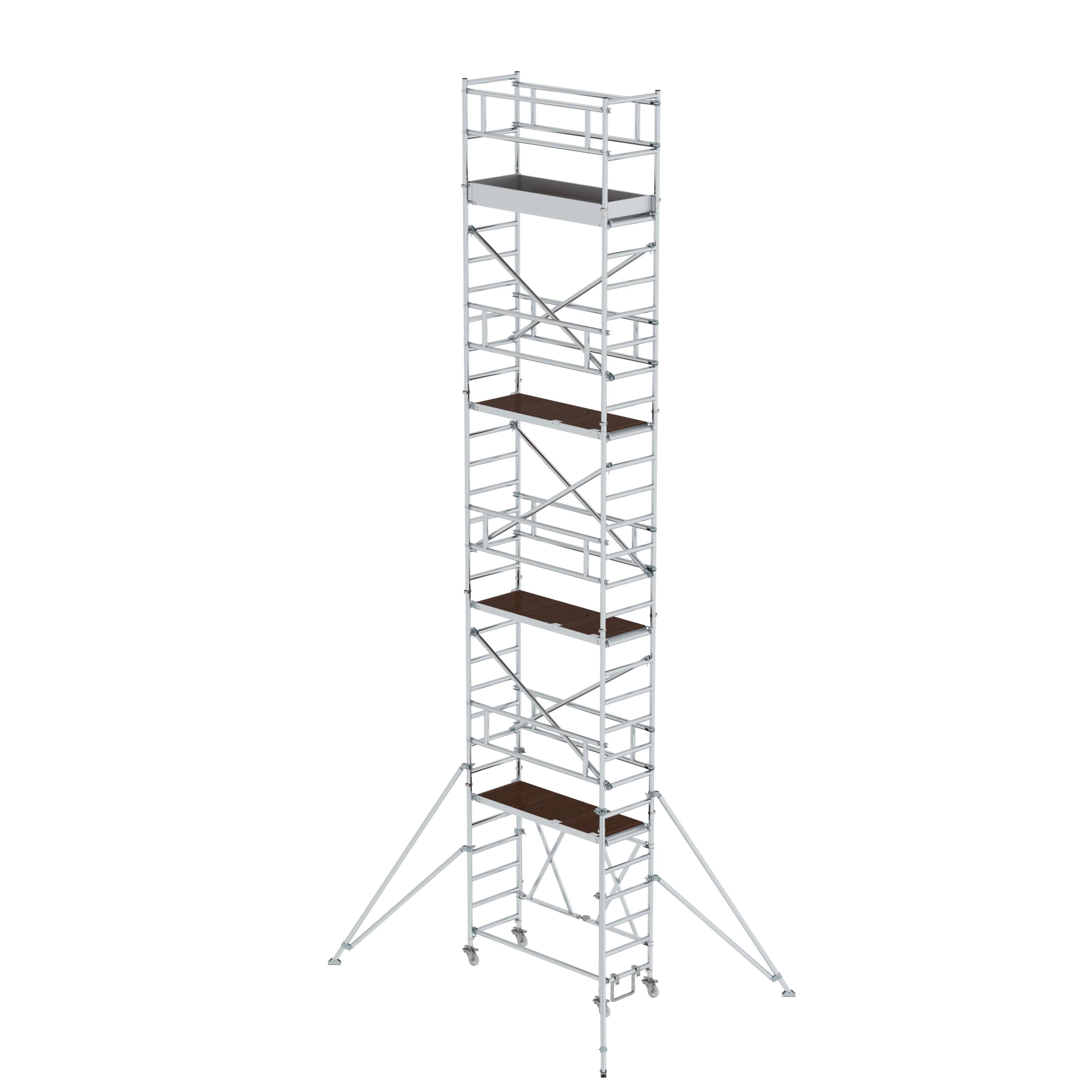 Klappgerüst 0,75 x 1,80 m mit Ausleger Plattformhöhe 7,80 m 115179 Klappgerüst 0,75 x 1,80 m mit Ausleger Plattformhöhe 7,80 m