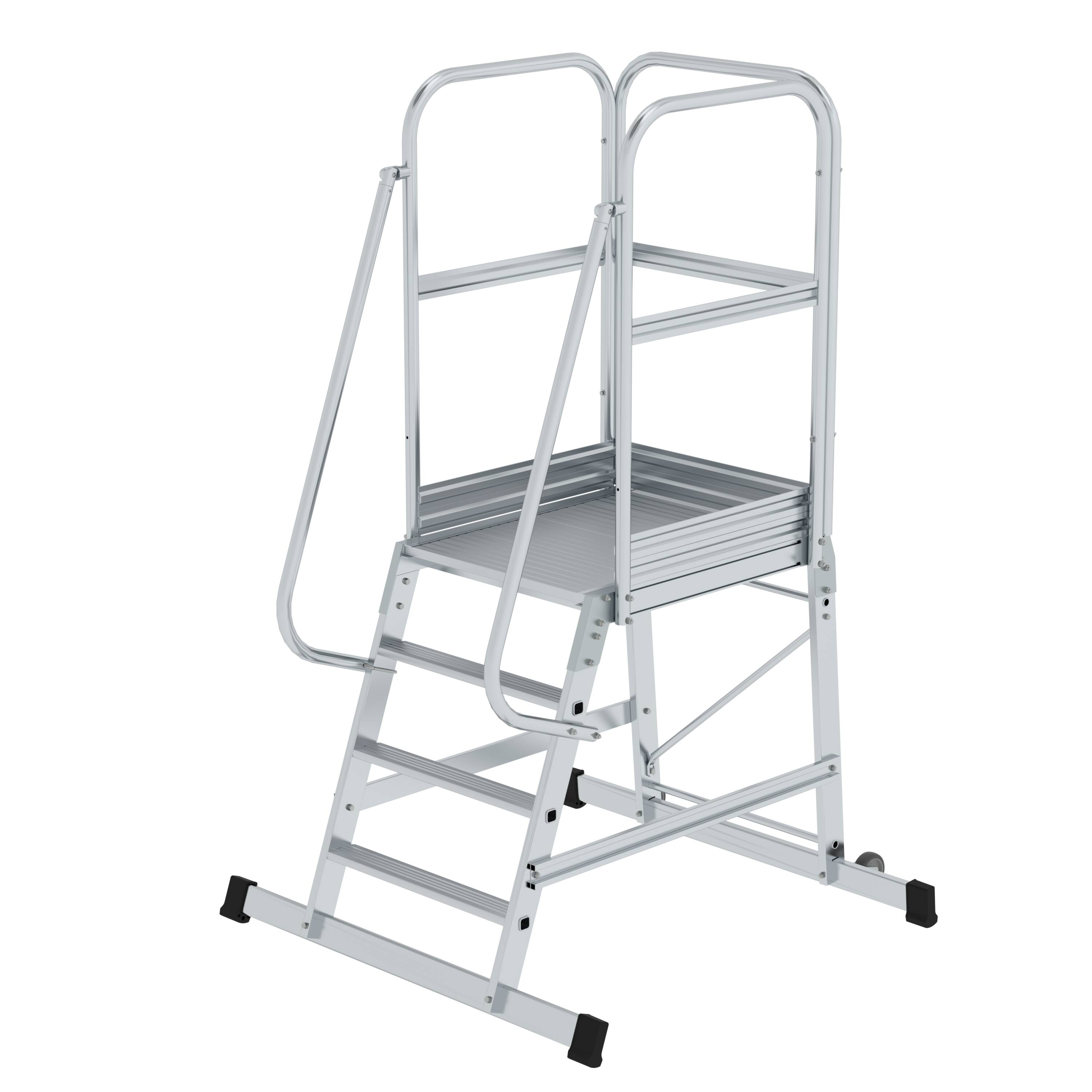Plattformleiter mit Rollen 4 Stufen 303104 Plattformleiter mit Rollen 4 Stufen