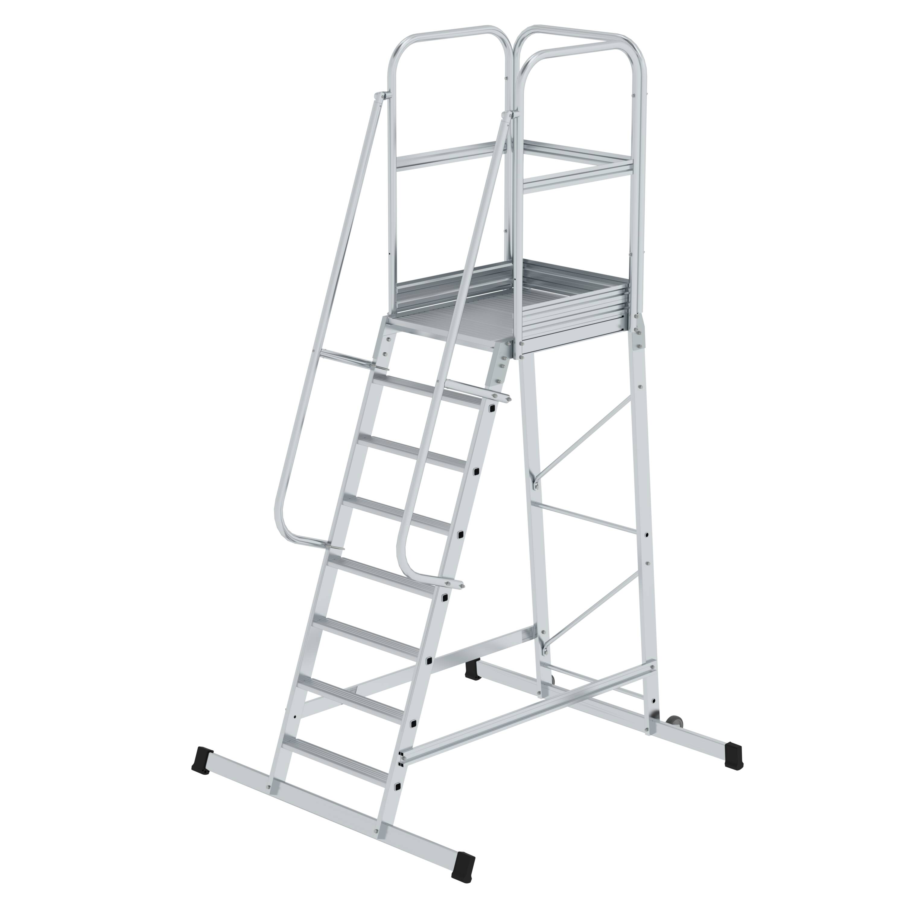 Plattformleiter mit Rollen 8 Stufen 303108 Plattformleiter mit Rollen 8 Stufen