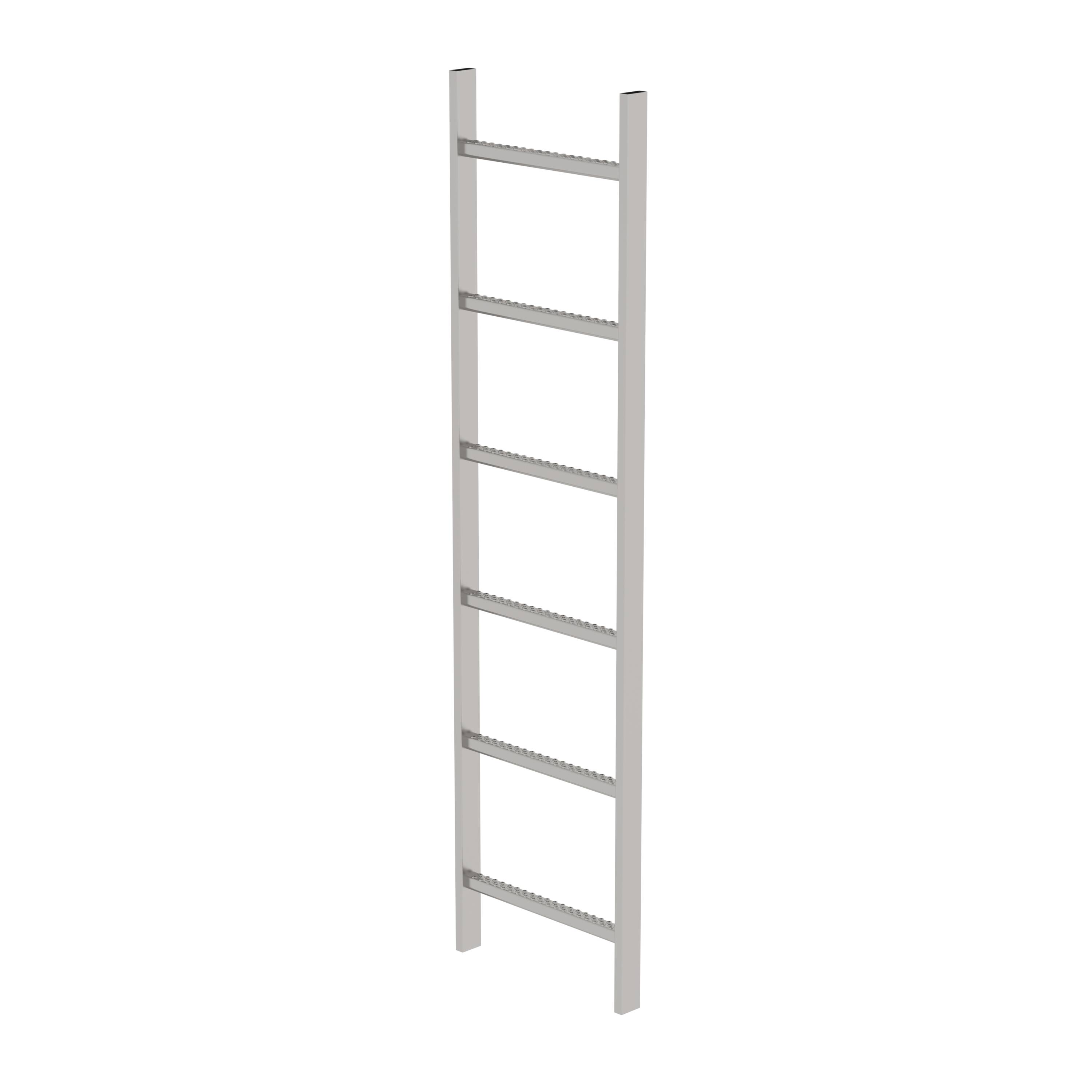 Schachtleiter Edelstahl V4A 400mm Lichte Weite 6 Sprossen 63006 Schachtleiter Edelstahl V4A 400mm Lichte Weite 6 Sprossen