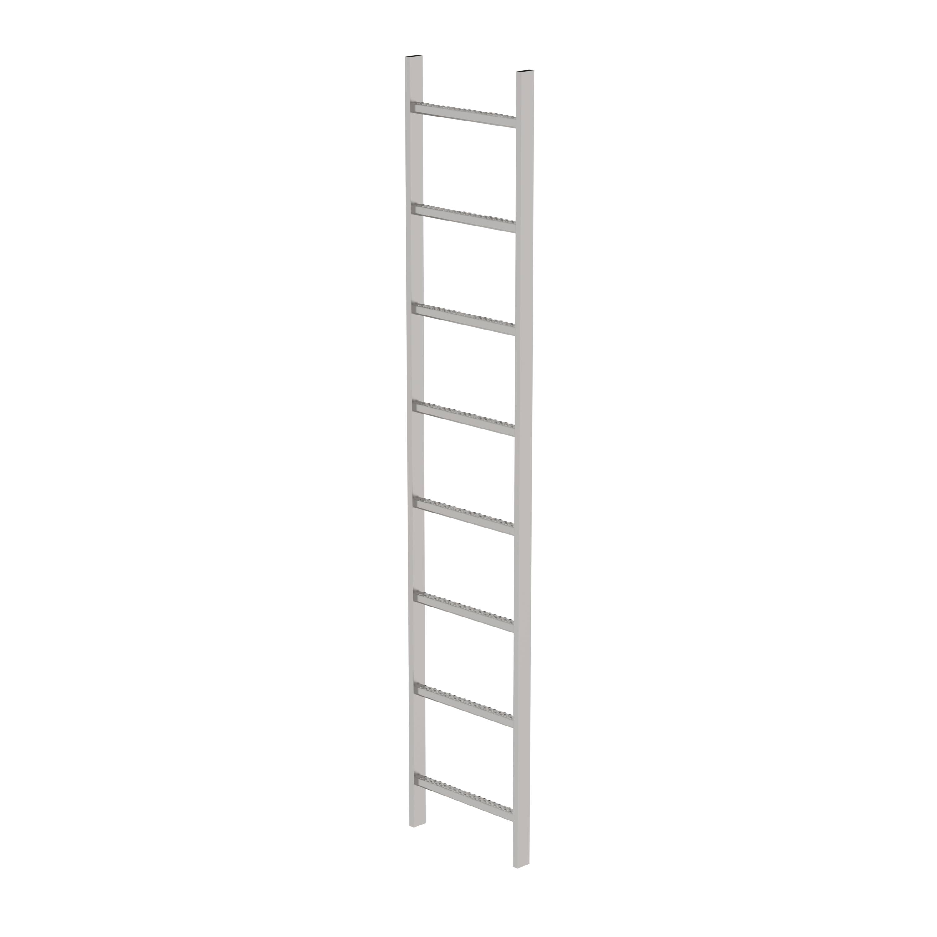 Schachtleiter Edelstahl V4A 400mm Lichte Weite 8 Sprossen 63008 Schachtleiter Edelstahl V4A 400mm Lichte Weite 8 Sprossen