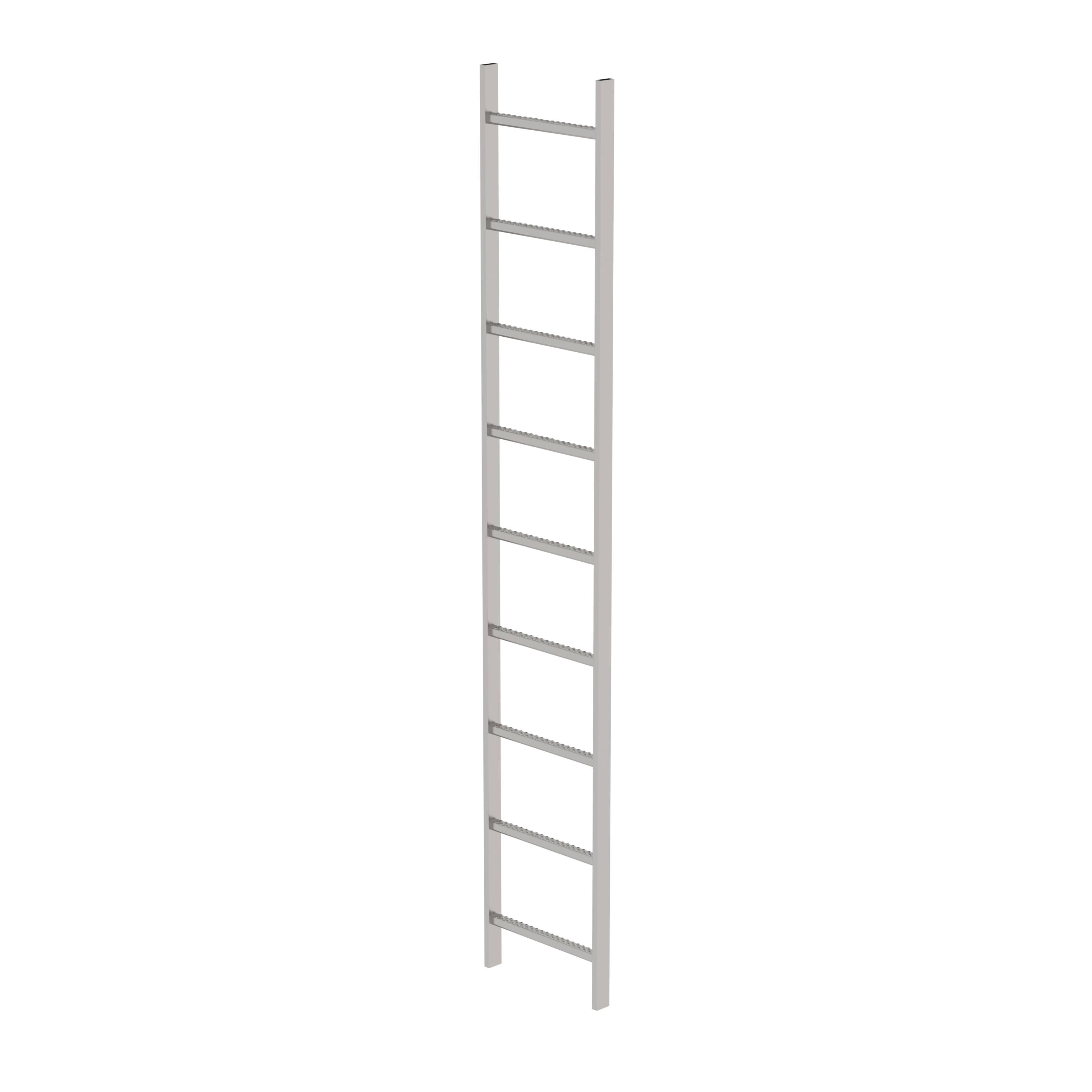 Schachtleiter Edelstahl V4A 400mm Lichte Weite 9 Sprossen 63009 Schachtleiter Edelstahl V4A 400mm Lichte Weite 9 Sprossen