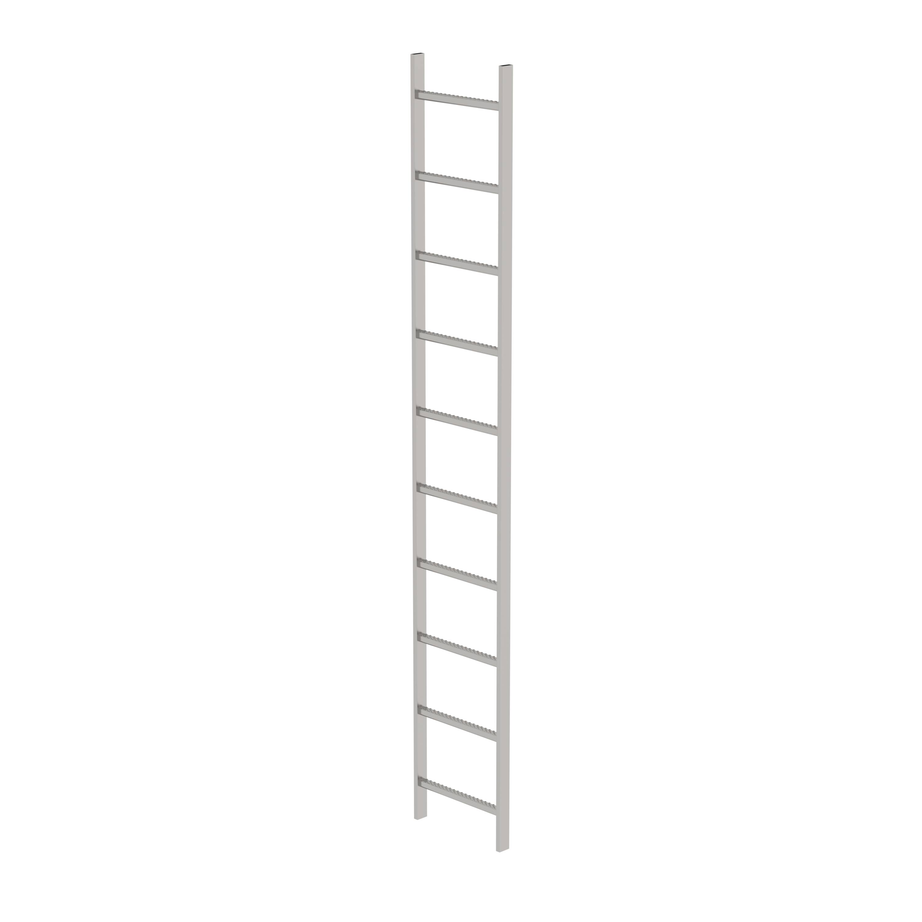 Schachtleiter Edelstahl V4A 400mm Lichte Weite 10 Sprossen 63010 Schachtleiter Edelstahl V4A 400mm Lichte Weite 10 Sprossen