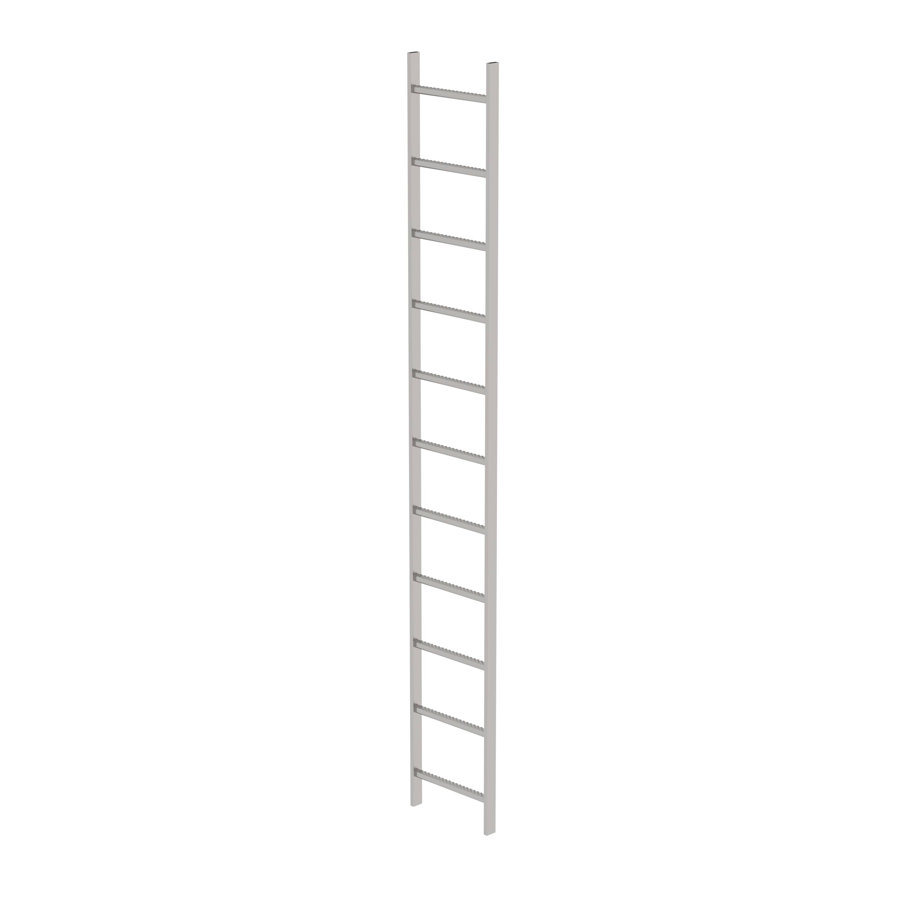 Schachtleiter Edelstahl V4A 400mm Lichte Weite 11 Sprossen 63011 Schachtleiter Edelstahl V4A 400mm Lichte Weite 11 Sprossen