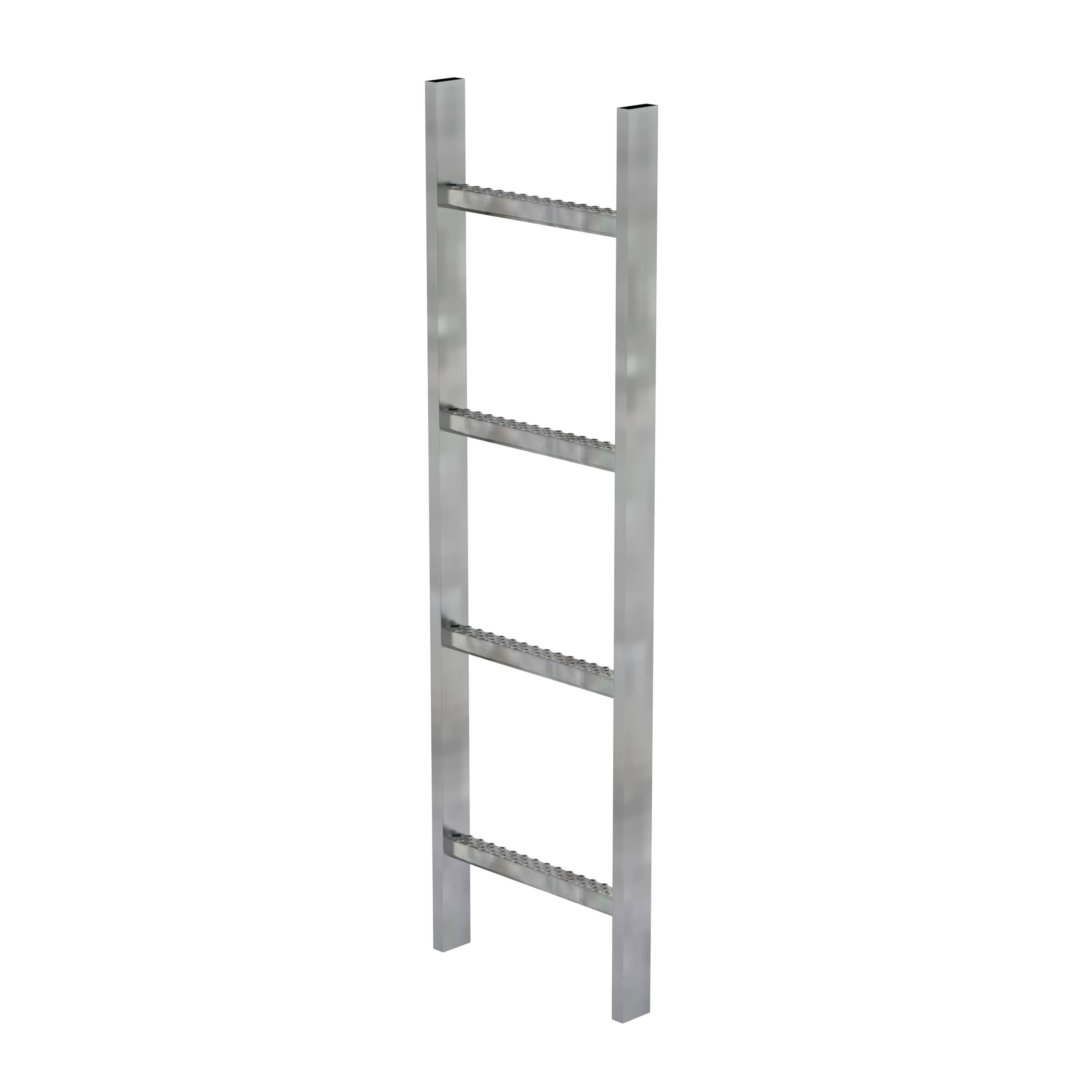 Schachtleiter Stahl feuerverzinkt 300mm Lichte Weite 4 Sprossen 60004 Schachtleiter Stahl feuerverzinkt 300mm Lichte Weite 4 Sprossen