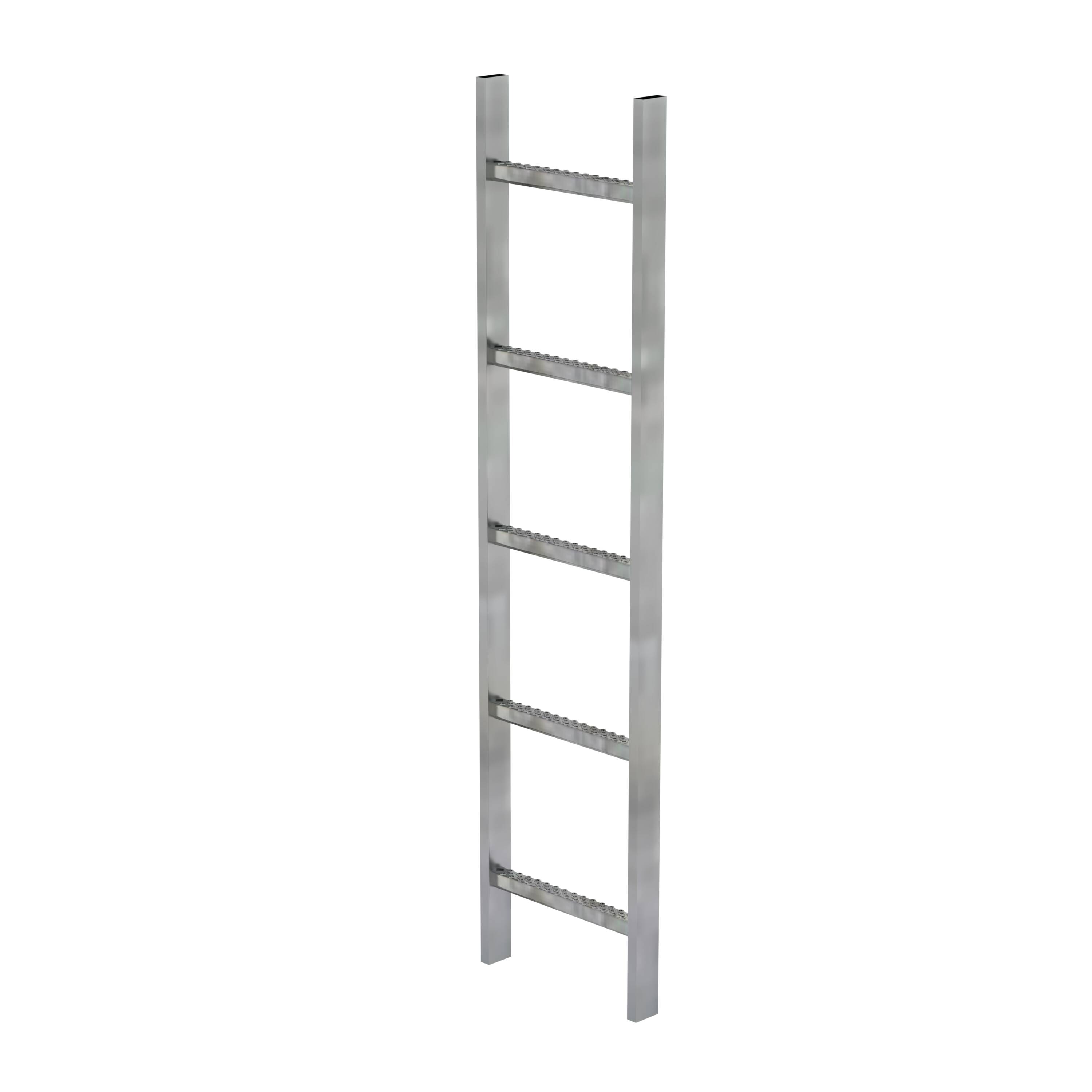 Schachtleiter Stahl feuerverzinkt 300mm Lichte Weite 5 Sprossen 60005 Schachtleiter Stahl feuerverzinkt 300mm Lichte Weite 5 Sprossen