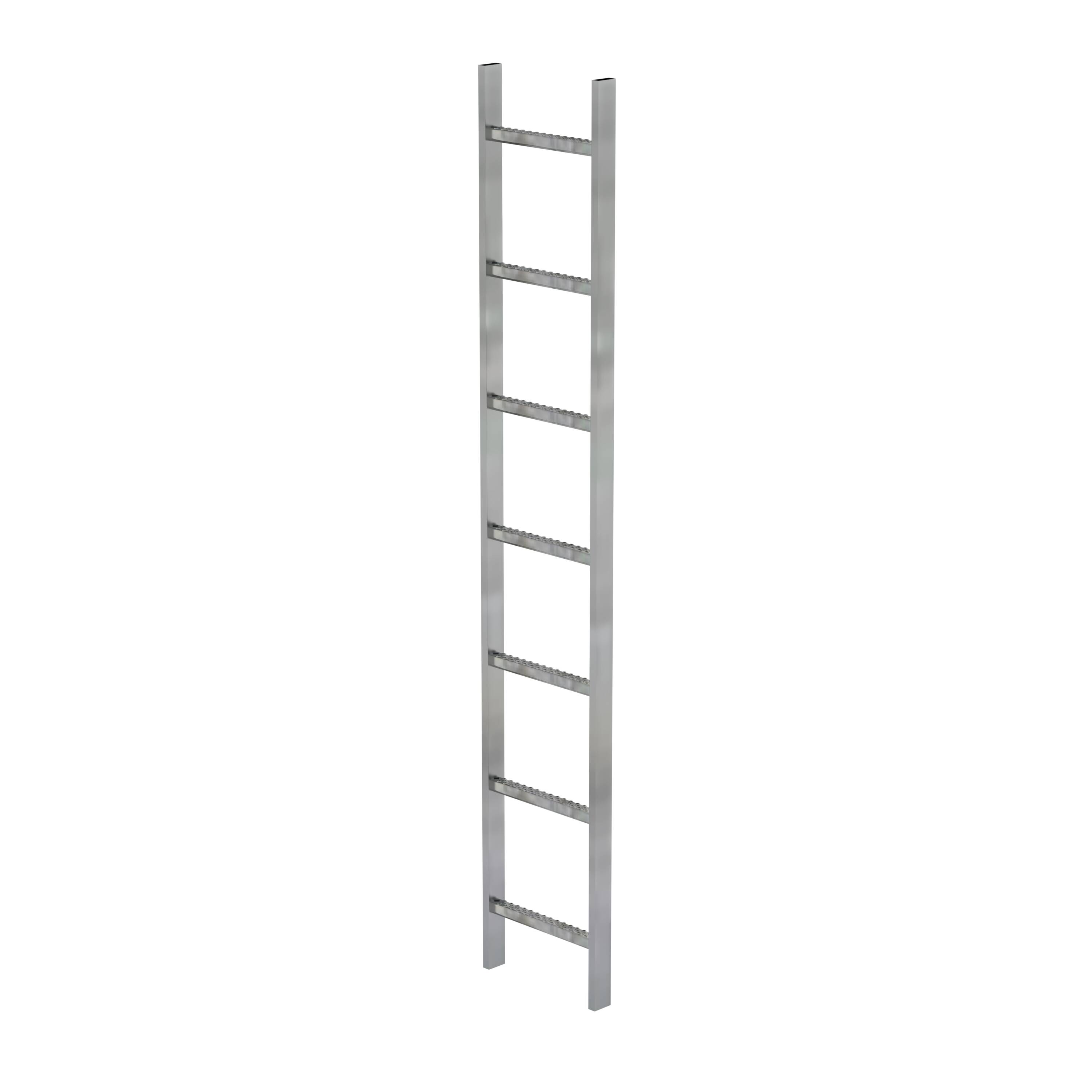 Schachtleiter Stahl feuerverzinkt 300mm Lichte Weite 7 Sprossen 60007 Schachtleiter Stahl feuerverzinkt 300mm Lichte Weite 7 Sprossen