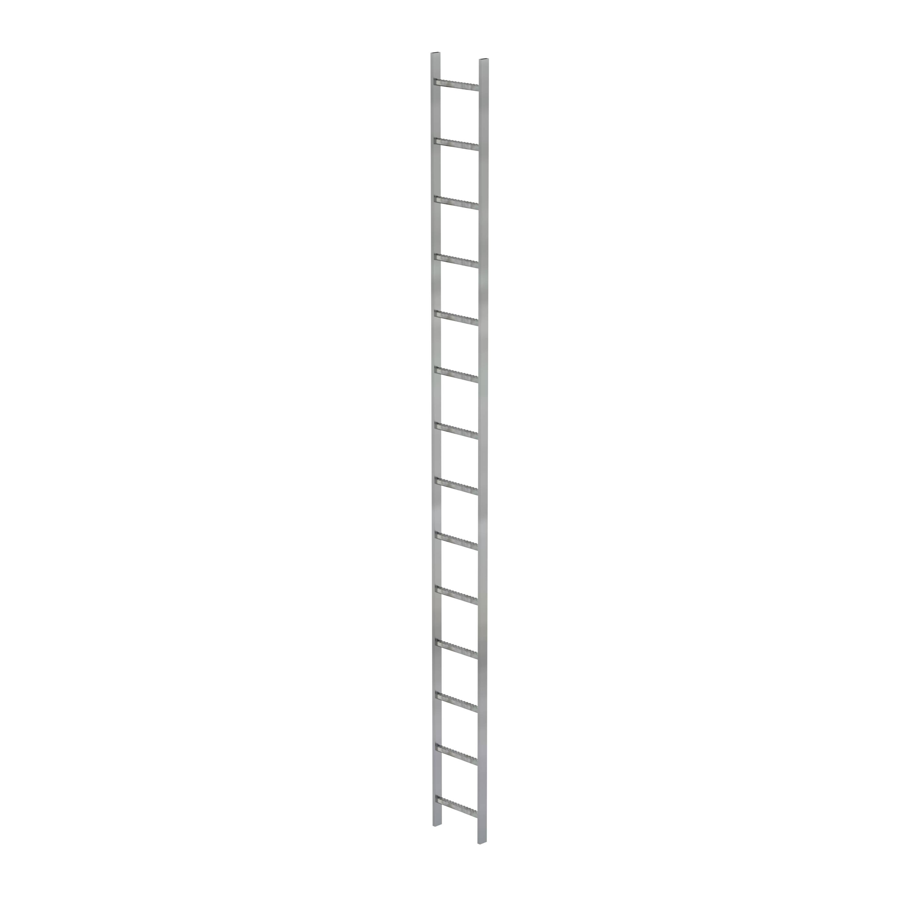 Schachtleiter Stahl feuerverzinkt 300mm Lichte Weite 14 Sprossen 60014 Schachtleiter Stahl feuerverzinkt 300mm Lichte Weite 14 Sprossen