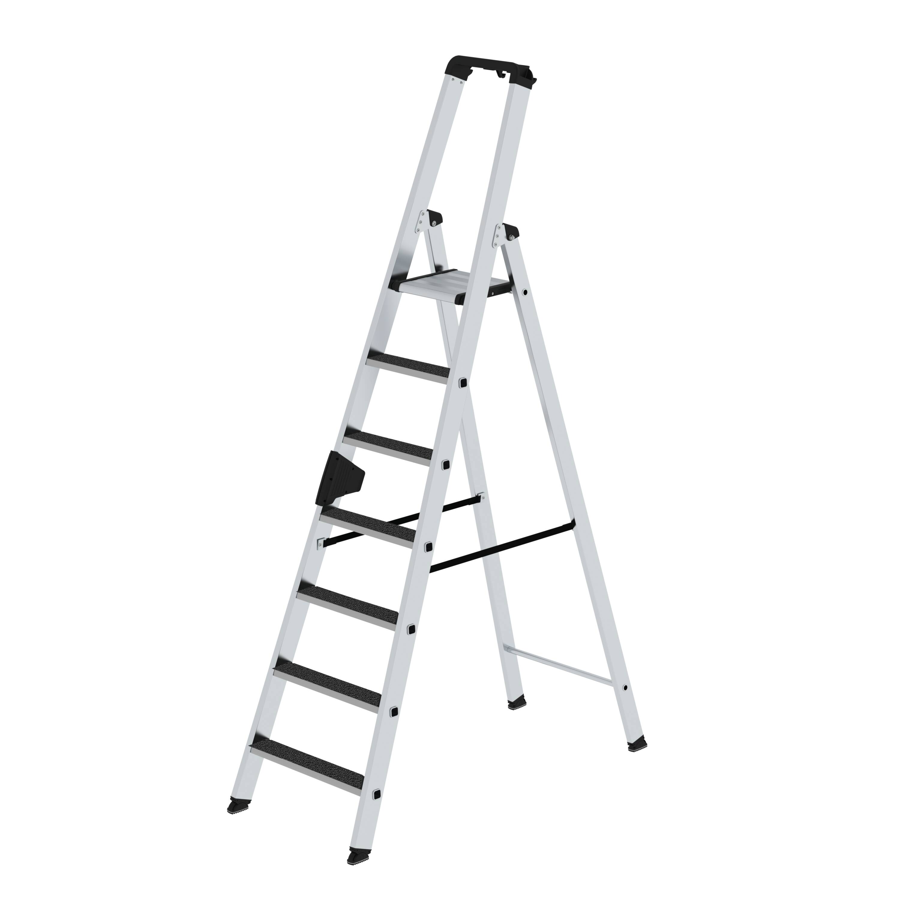 Stufen-Stehleiter einseitig begehbar mit clip-step R13 7 Stufen 41627 Stufen-Stehleiter einseitig begehbar mit clip-step R13 7 Stufen
